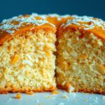 Bolo de Coco e Batata-Doce