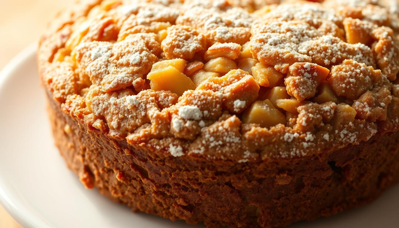 Bolo de Aveia com Maçã e Cenoura