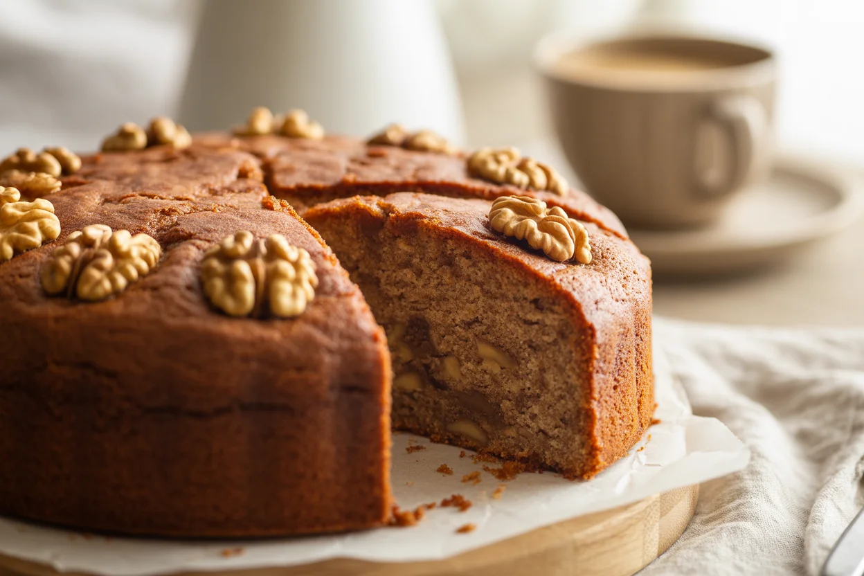 5 Receitas de Bolo de Nozes Simples e Deliciosas para Experimentar