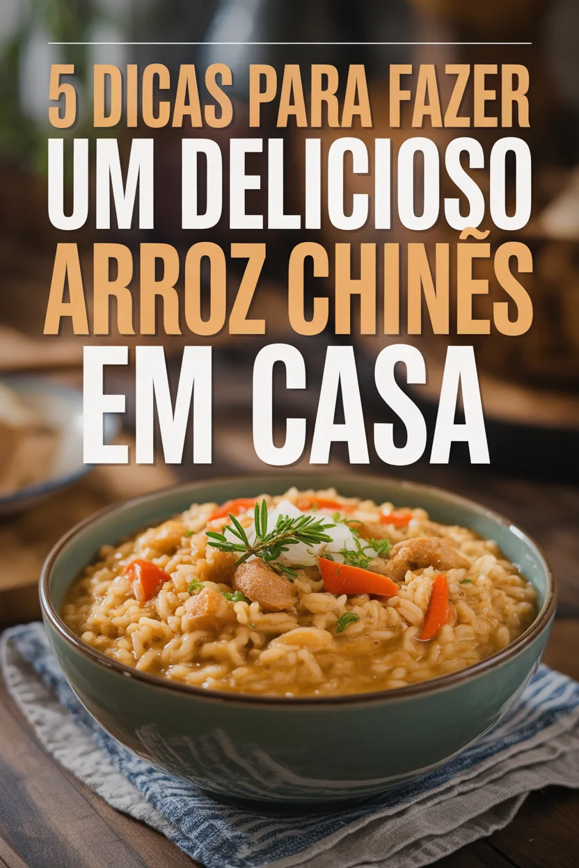 5 Dicas Para Fazer um Delicioso Arroz Chinês em Casa
