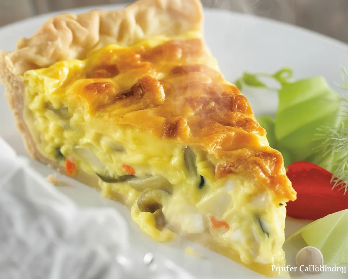 Receita de Quiche de Bacalhau