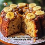 Bolo de Banana Sem Farinha
