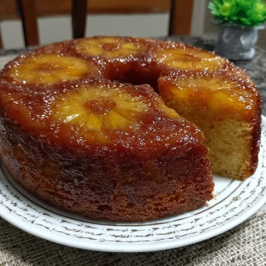 Bolo de ananás da avó Palmira