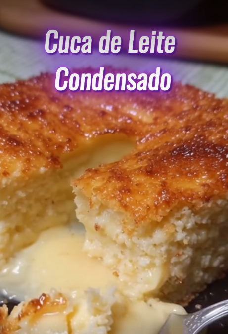 Cuca de Leite Condensado