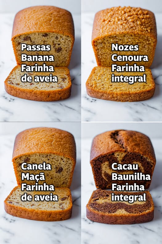 4 receitas de Pão caseiro