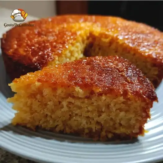 Bolo de Laranja e Aveia Sem Farinha