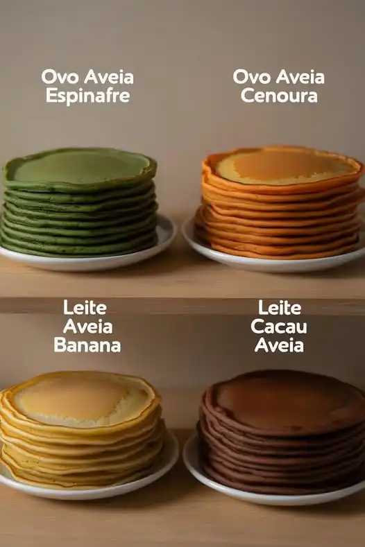 4 Ideias de crepes saudáveis com aveia-optimized