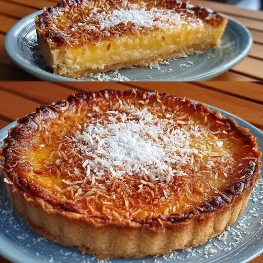 Tarte de Coco e Natas