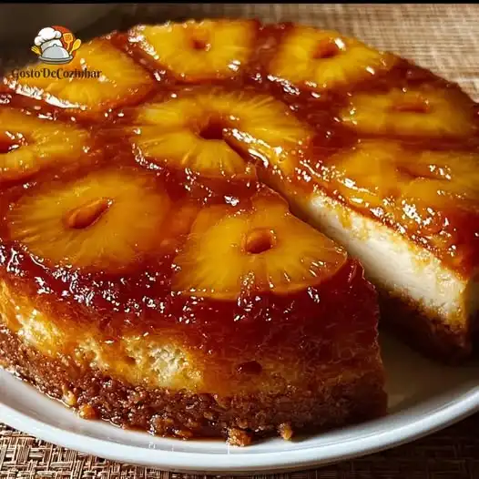 Bolo de Ananás sem Forno