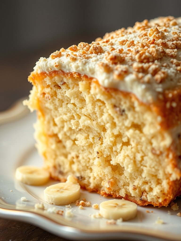 Bolo de Banana Fofo