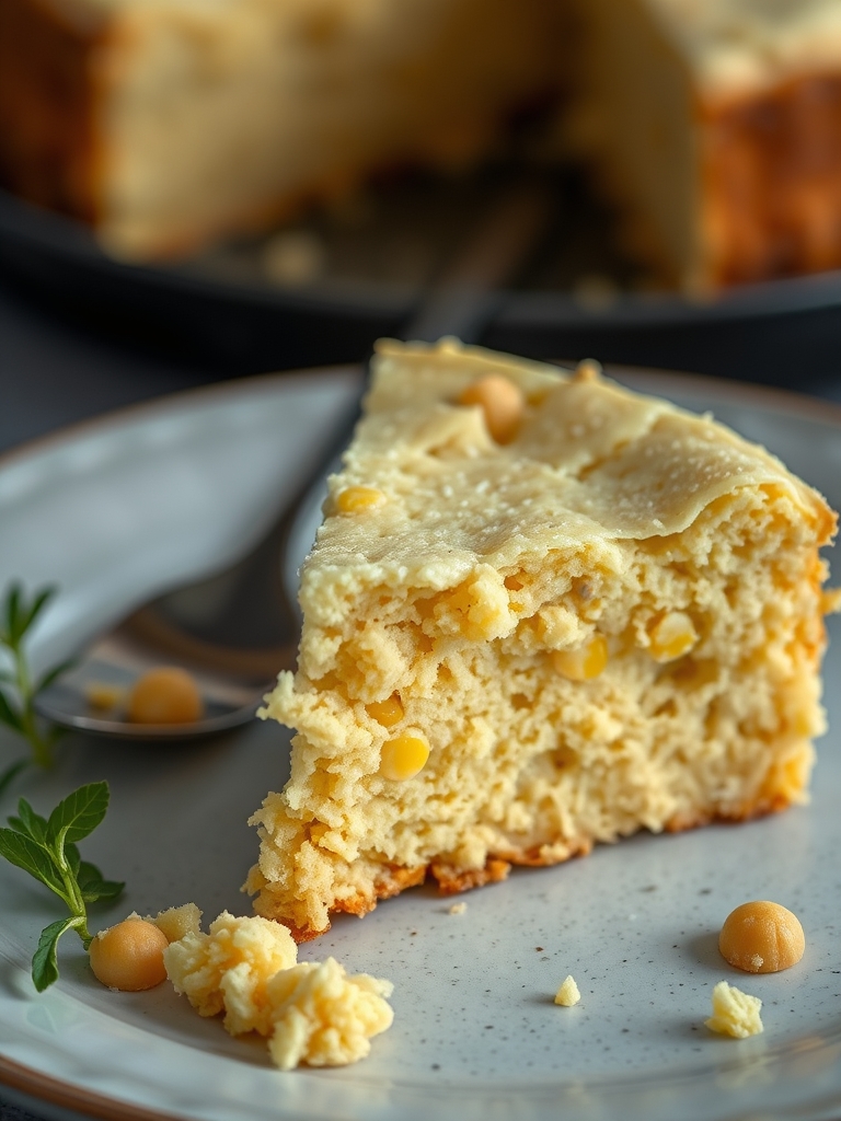 Receita de Bolo Cremoso de Fubá