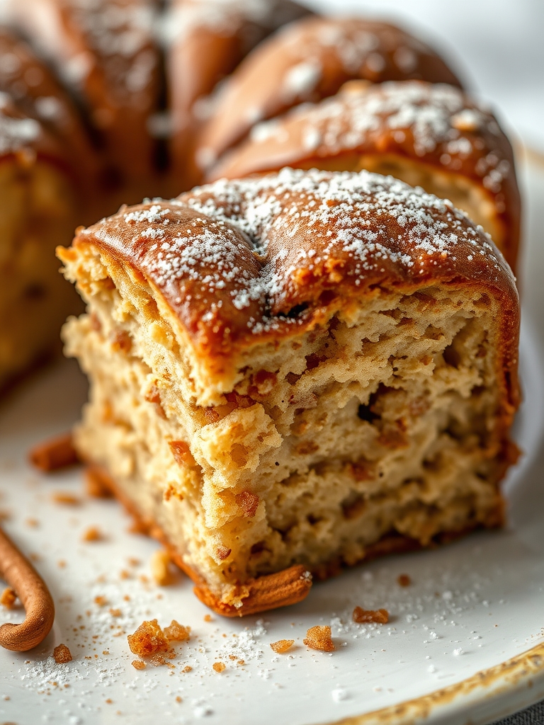 Receita de Bolo de Banana com Canela