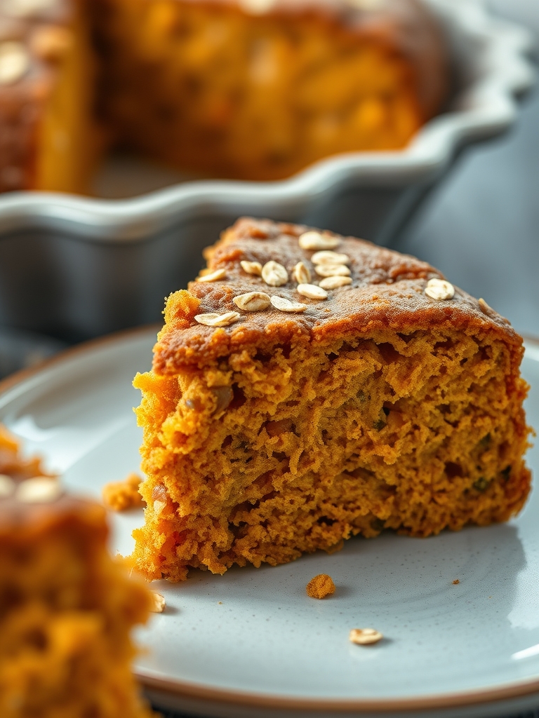 Receita de Bolo de Batata Doce com Aveia