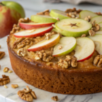 Bolo de Banana com Maçã e Nozes