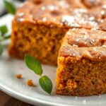 Bolo de Batata-Doce Sem Farinha de Trigo e Sem Leite