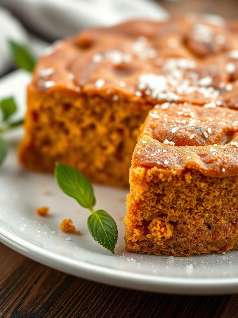Bolo de Batata-Doce Sem Farinha de Trigo e Sem Leite