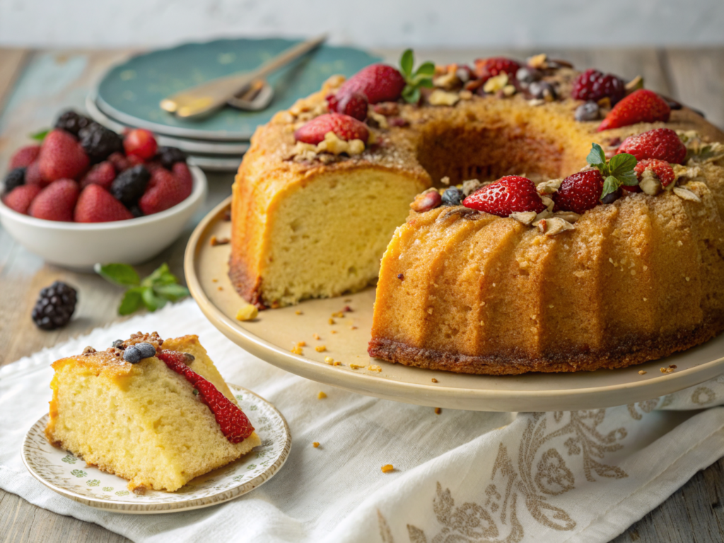Bolo de Fubá da Vovó