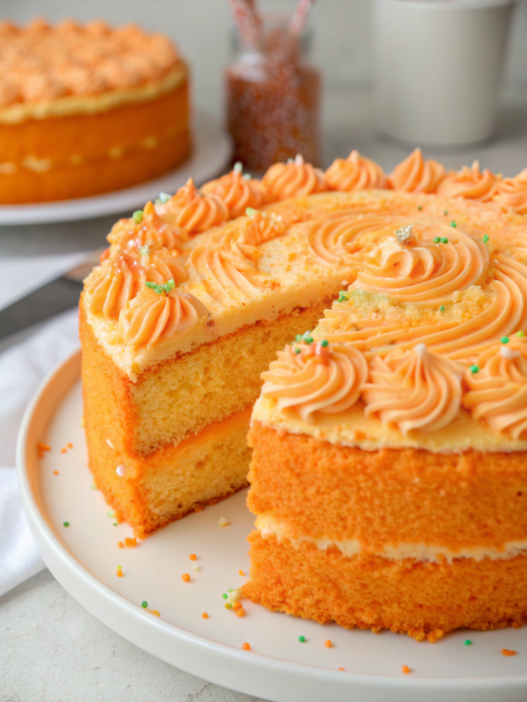 Bolo de Laranja Fofo