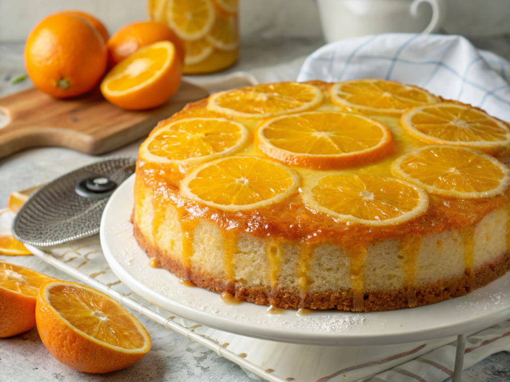 Bolo de Laranja Fofo e Rápido