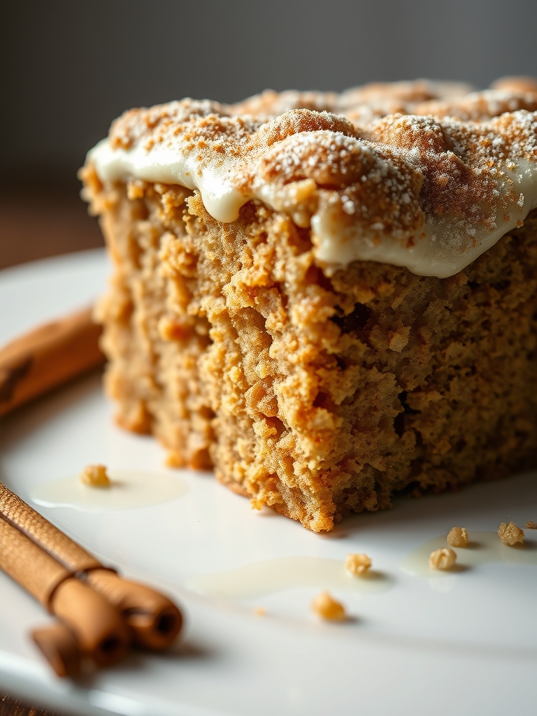 Bolo de Maçã com Canela