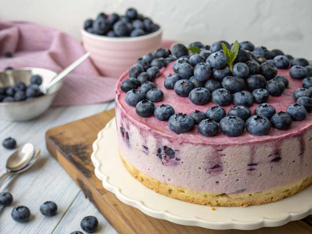 Bolo de Mirtilo