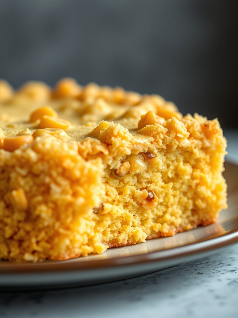 Receita de Bolo Cremoso com Flocão