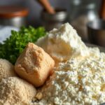 Receita de Bolo com Maizena e Fubá ingredients