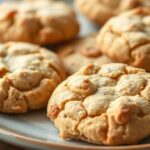 biscoito com toque de vinagre de maçã
