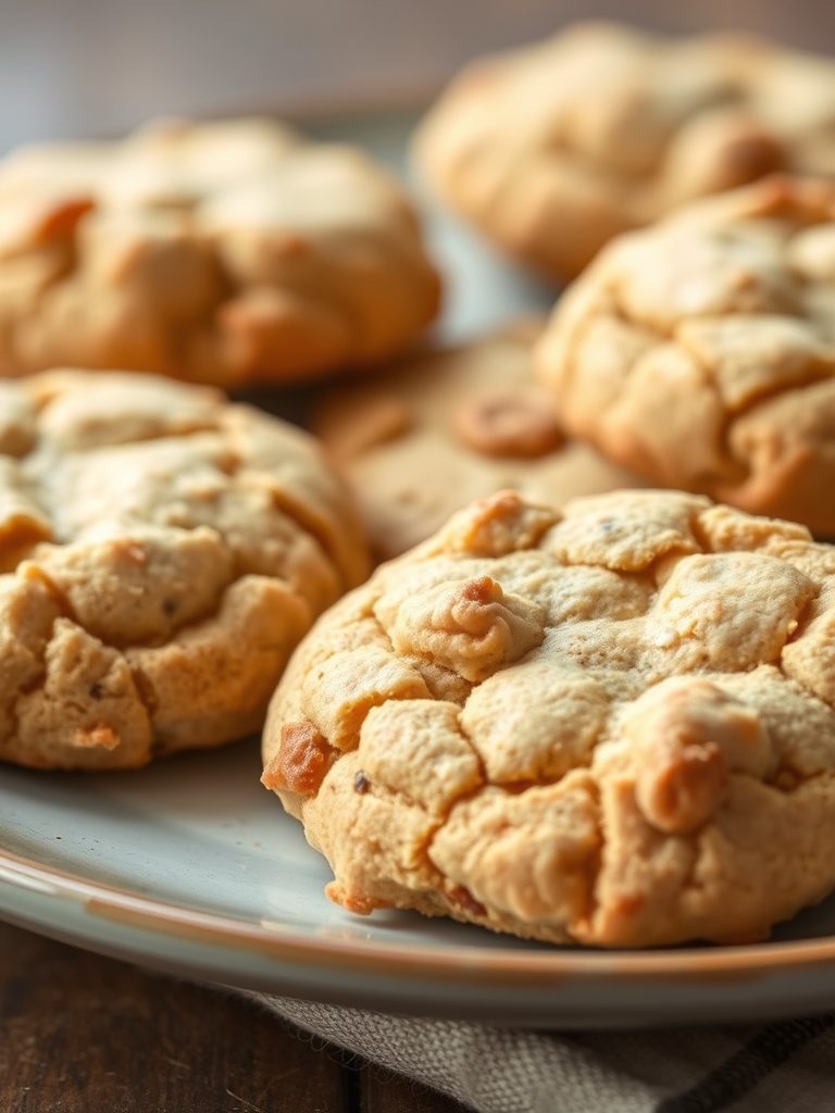 biscoito com toque de vinagre de maçã