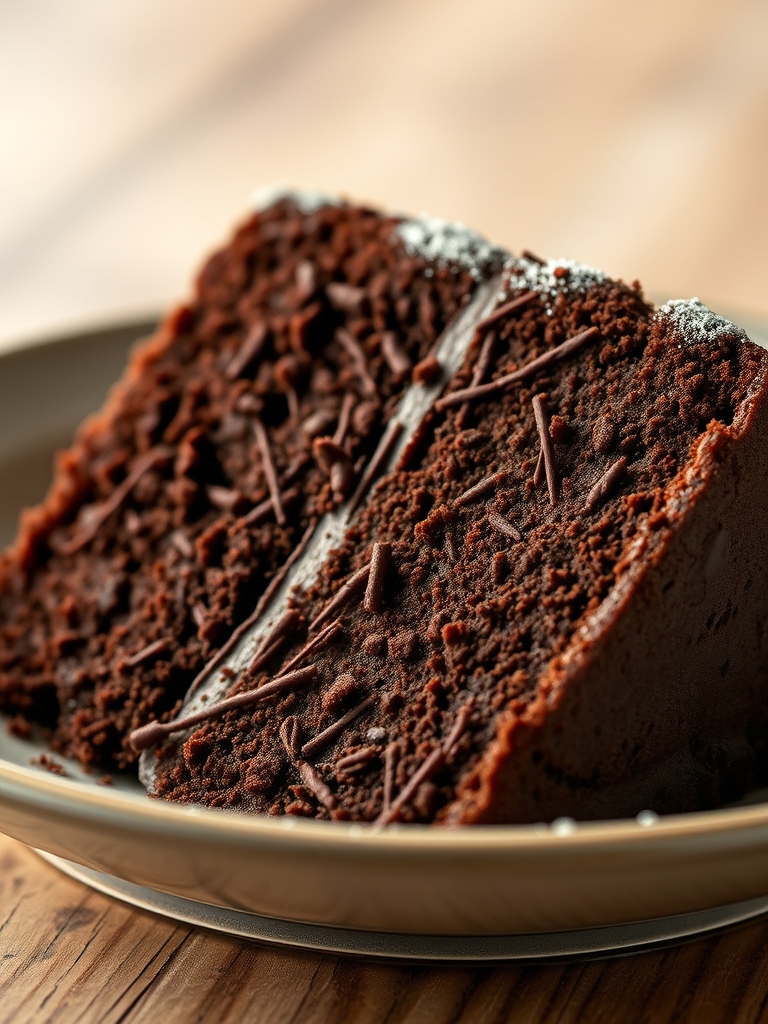 bolo de chocolate molhadinho da vovó