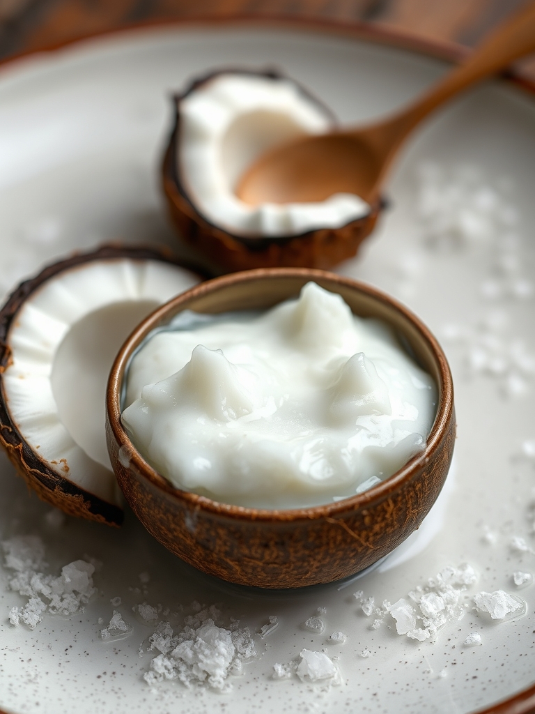 kefir de coco caseiro
