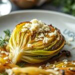 repolho assado com parmesão
